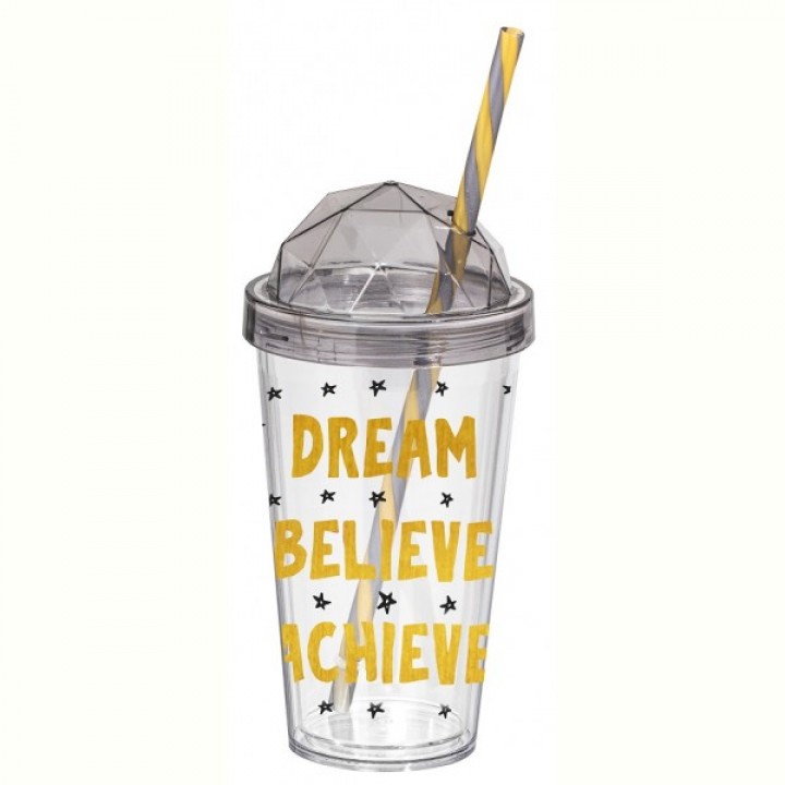 Склянка з трубочкою Herevin Dream 0.54 л (161349-009)