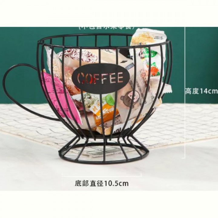 Ваза для фруктів Viva Lacy Cup Black