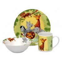 Детский набор Limited Edition JUNGLE, 3 предмета