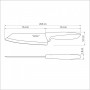 Ніж кухарський Tramontina Plenus light grey, 152 мм