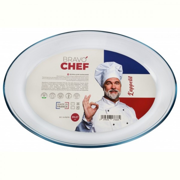 Форма BRAVO CHEF, 39x27x6 см