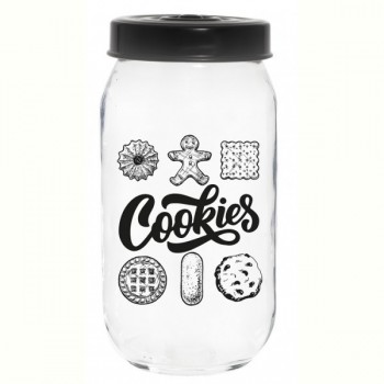 Банка Herevin Jar-Black Cookies 1 л (171541-001)