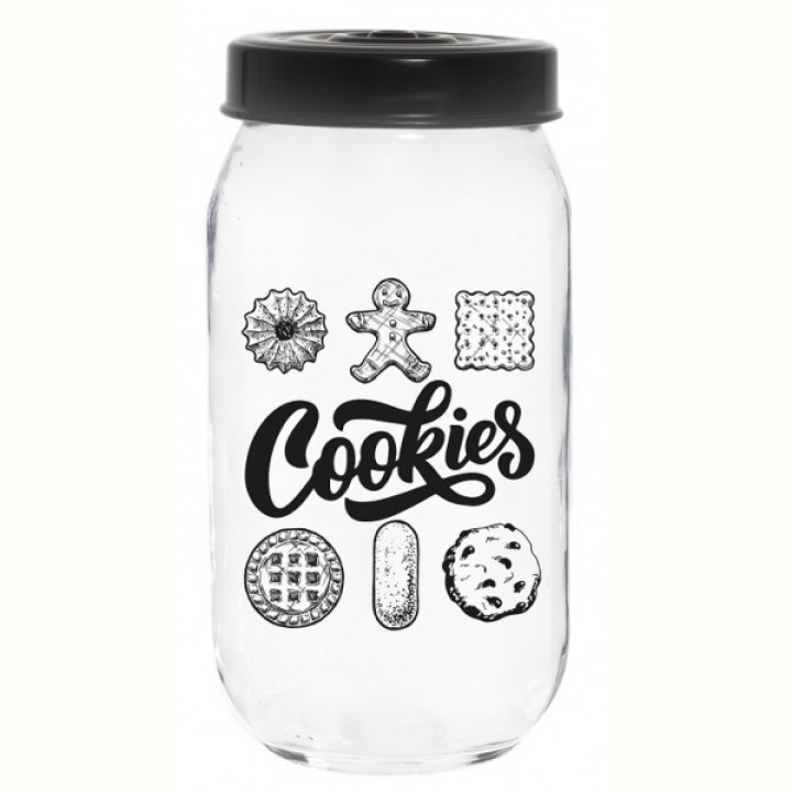 Банка Herevin Jar-Black Cookies 1 л (171541-001)