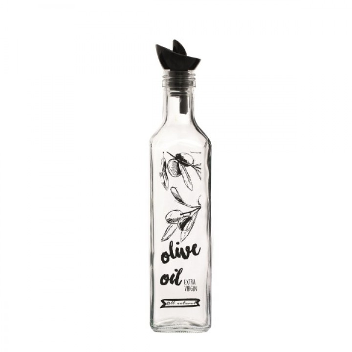 Пляшка для олії Herevin Oil&Vinegar Bottle-Black-Olive