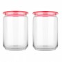 Набір банок Luminarc Plano Pink, 2х1.0 л