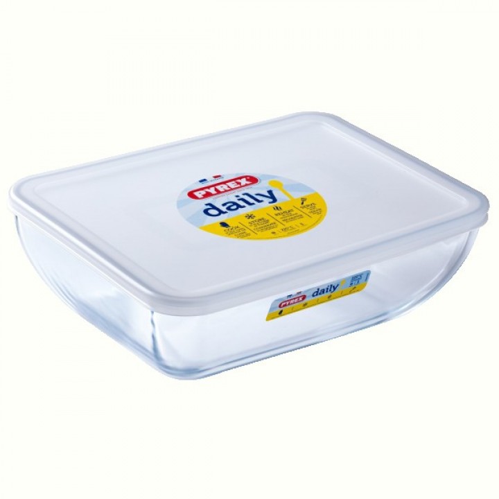 Форма с крышкой Pyrex Daily, 28х22 см