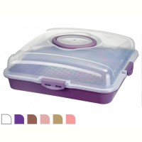 Тортовница Violet House 0036 Plum, 13х38х38 см
