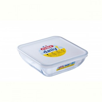 Форма з кришкою Pyrex Daily, 20х20 см