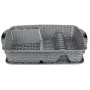 Сушка для посуду Violet House 0757 Ротанг Antracite 48х37.5х9 см