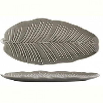 Блюдо Limited Edition Leaf Grey