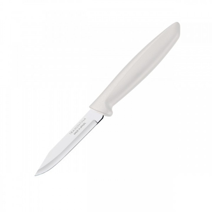 Нож для овощей Tramontina Plenus light grey, 76 мм