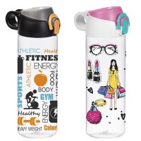 Бутылка для воды Herevin PC-013-060-Mix 2025 0.75 л (161686-305)