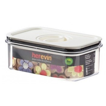 Контейнер Herevin Canister-Vacuum Lid-White 0.6 л (161174-004)