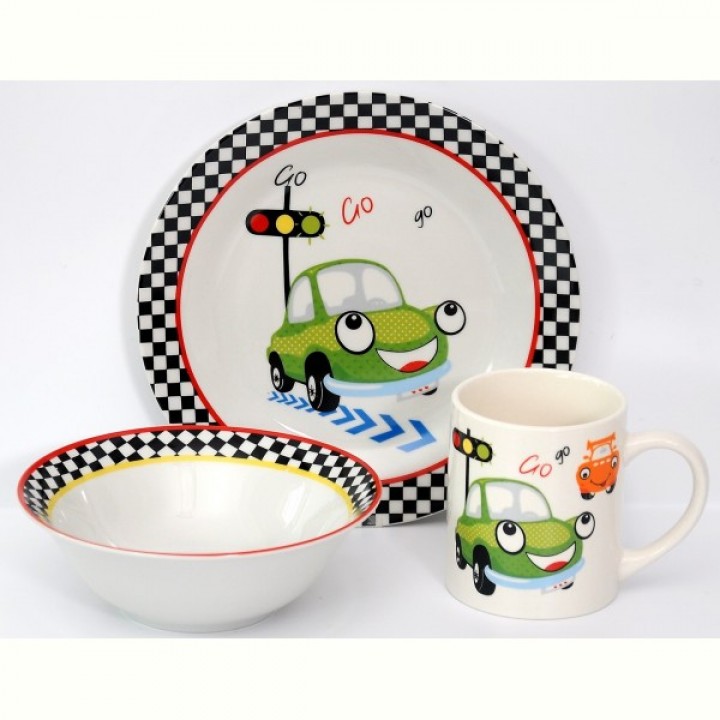 Детский набор LIMITED EDITION FUNNY CAR, 3 предмета