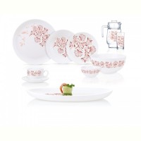 Сервиз Luminarc Diwali Frescura Pink, 46 предметов