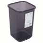 Контейнер для сипучих Violet House 0298 Transparent Black 1.1 л