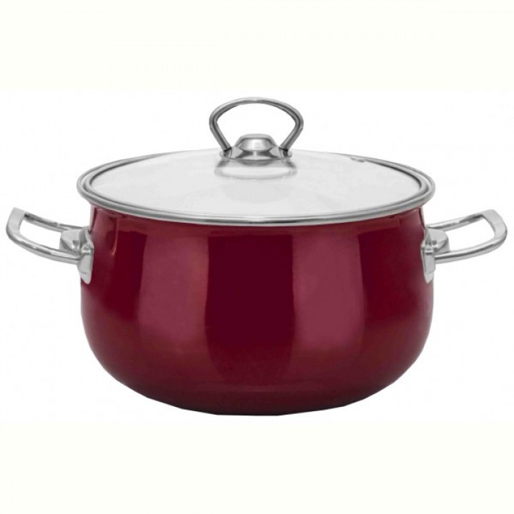 Кастрюля Idea Home Red (6.5 л) 24 см 