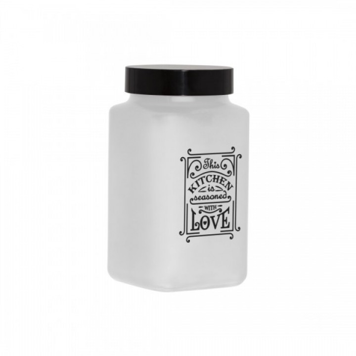 Банка Herevin Kitchen White Mat, 2.0 л