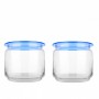 Набір банок Luminarc Plano Blue, 2х0.5 л