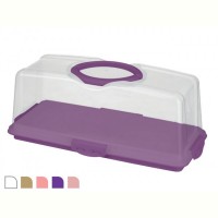 Контейнер для кексу Violet House 0037 Plum, 15х17х37 см