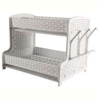 Cушка для посуду Violet House 0731 Ротанг WHITE
