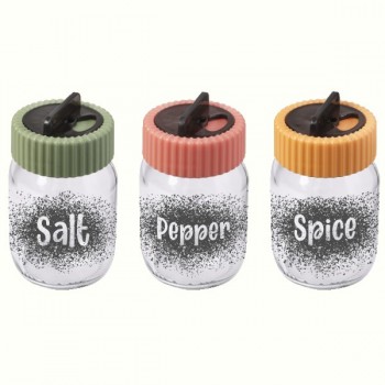 Спецівниця Herevin 2024 Colours Salt & Pepper MIX 0.19 л (131078-150)