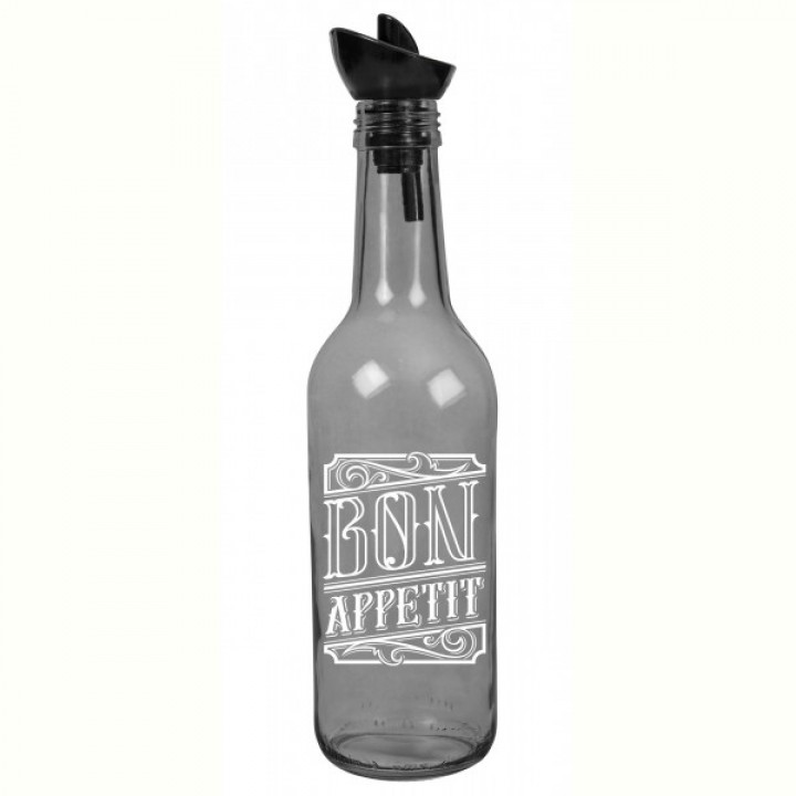 Пляшка для олії Herevin Transparent Grey 0.33 л