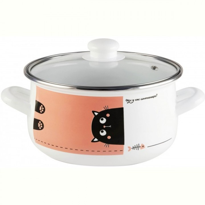 Кастрюля Infinity SD-1619 Cat (4.8 л) 22 см