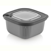 Контейнер Idea Home 00681 Line Box Gray 0.6 л (00681 Gray)
