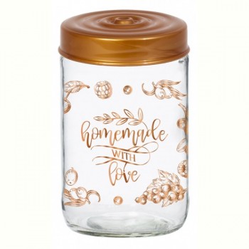 Банка Herevin Decorated Jam Jar-Homemade With Love 0.6 л