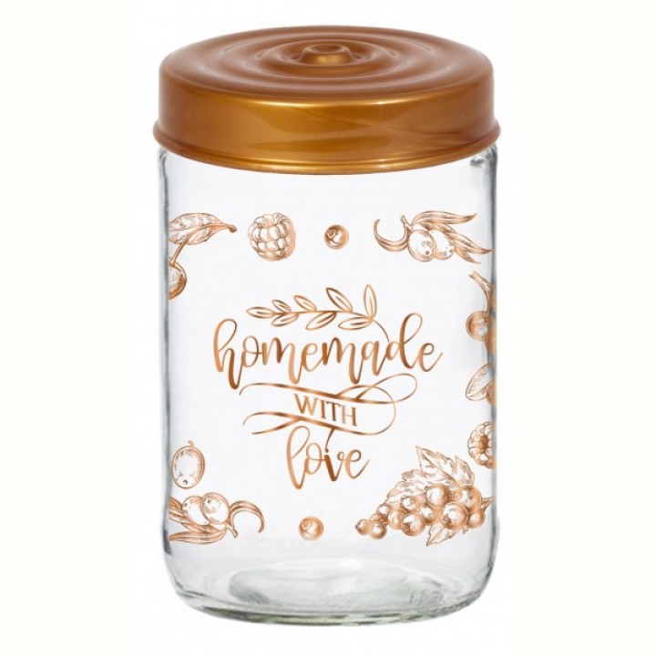 Банка Herevin Decorated Jam Jar-Homemade With Love 0.6 л 