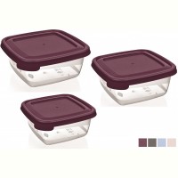 Набор контейнеров BAGER BG-623 COOK&KEEP MIX, 3 предмета