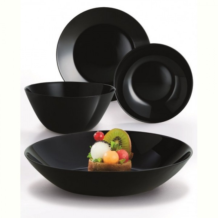 Сервиз Arcopal Zelie Black, 19 предметов