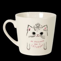 Чашка Limited Edition Caturday C, 420 мл