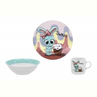 Дитячий набір LIMITED EDITION SWEET BUNNY, 3 предмета