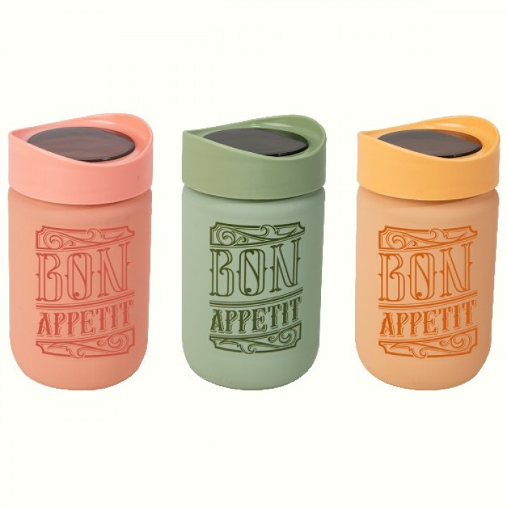 Банка Herevin 2024 Colours Plastic Lid 0.66 л (149367-150)