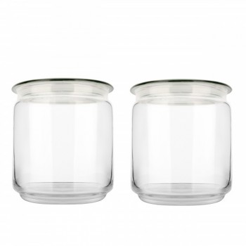 Набір банок Luminarc Plano Grey, 2х0.75 л