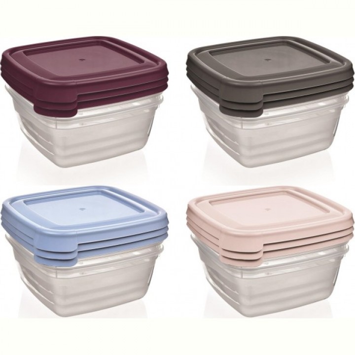 Набор контейнеров BAGER BG-629 COOK&KEEP MIX, 3 предмета