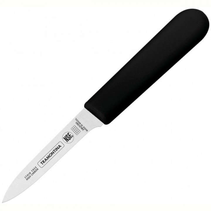 Нож для овощей Tramontina Profissional Master black, 76 мм