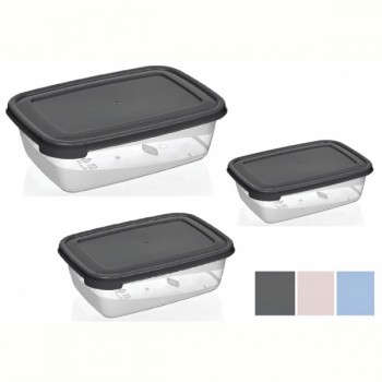 Набір контейнерів BAGER BG-611 COOK & KEEP MIX, 3 предмети