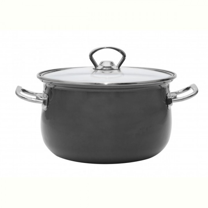 Кастрюля Infinity Grey (5.0 л) 22 см