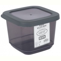Контейнер для сипучих Violet House 0309 Transparent Black 0.5 л