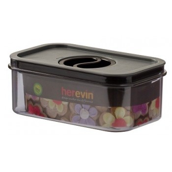 Контейнер Herevin Canister-Vacuum Lid-Black 0.6 л (161174-012)
