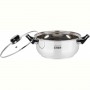 Кастрюля Bravo Chef 22 см (3.5 л) с бакелитовыми ручками