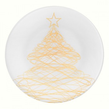 Тарілка Viva NY Tree Gold, 25 см