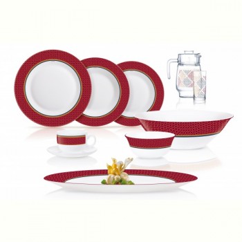 Сервіз LUMINARC ESSENCE ALTO RUBIS, 46 предметів