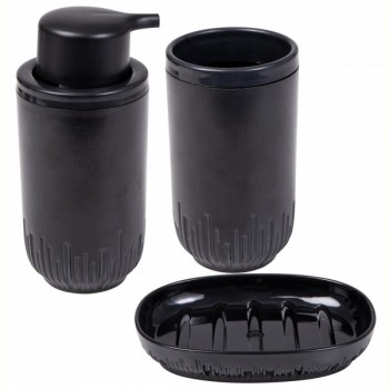 Набор для ванной Herevin Set-Black 3 шт.