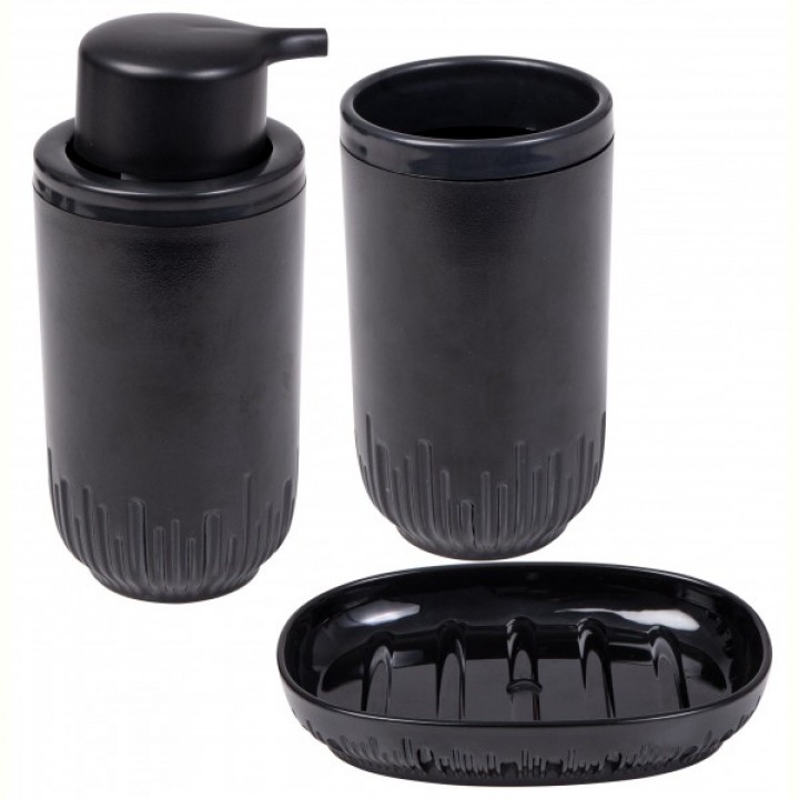 Набор для ванной Herevin Set-Black 3 шт.