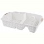 Сушка для посуду Violet House 0757 Ротанг WHITE 48х37.5х9 см 