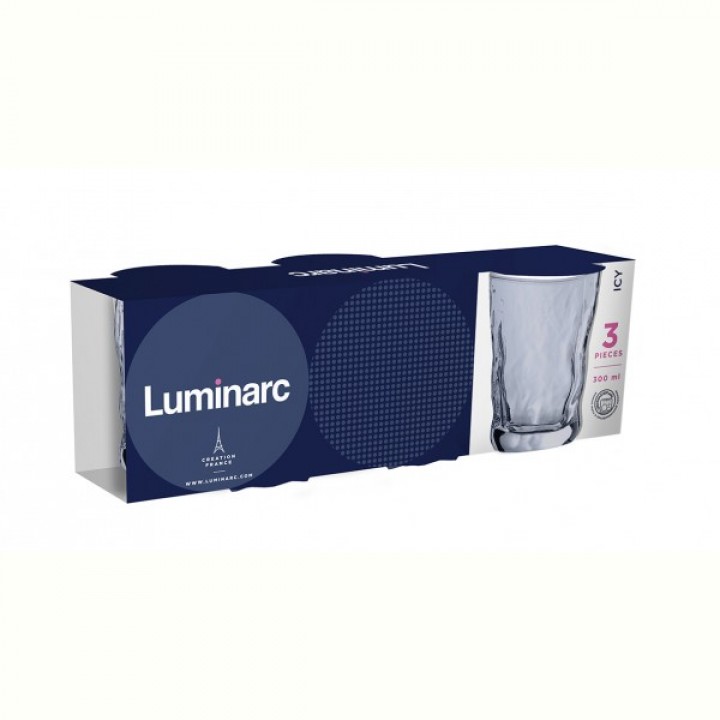 Набор стаканов Luminarc Айси Сияющий Графит